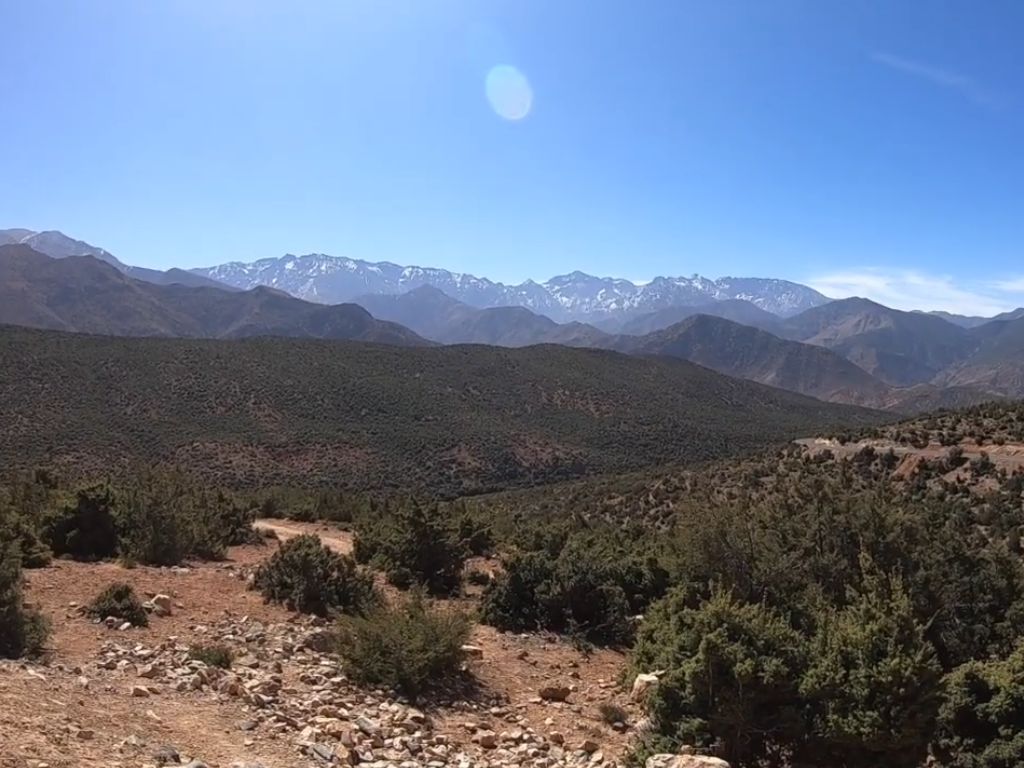 high atlas mountain landscape