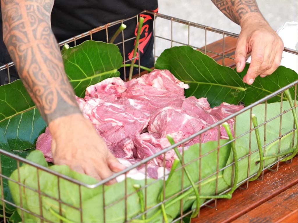 maori food preparation